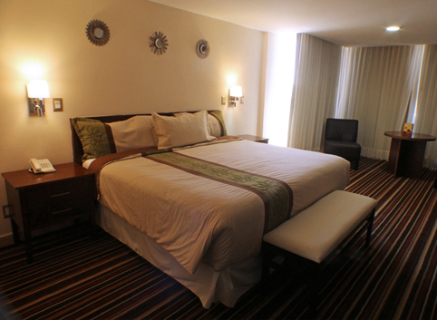 Habitación sencilla con cama king size