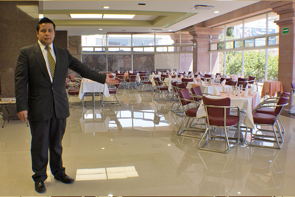 cocina del restaurante Mezzanine