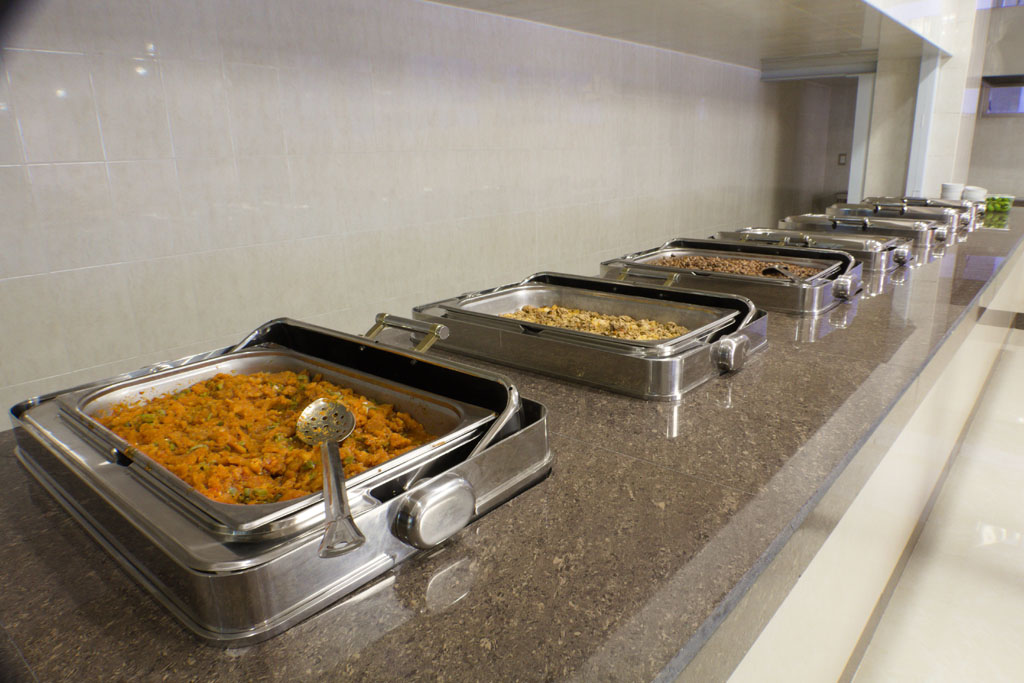 cocina del restaurante Mezzanine
